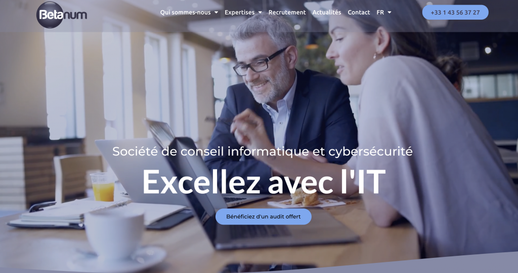 Site internet Betanum